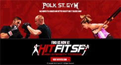 Desktop Screenshot of polkstreetboxinggym.com